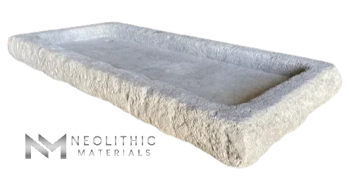 Antique Limestone Sink - Image 3